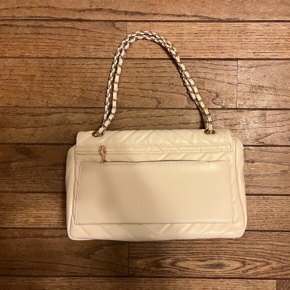 ๐ค Authentic Versace Quilted Shoulder Bag โ Cream/White w Gold Hardware ๐ค - Picture 4 of 5